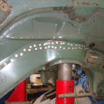 Restaurierung von Mercedes Benz Heckflossen (W108 - W111)