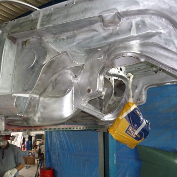 Restaurierung von Mercedes Benz Heckflossen (W108 - W111)