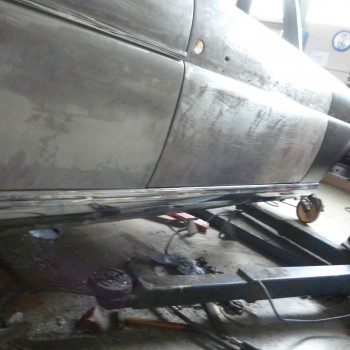 Restaurierung von Mercedes Benz Heckflossen (W108 - W111)